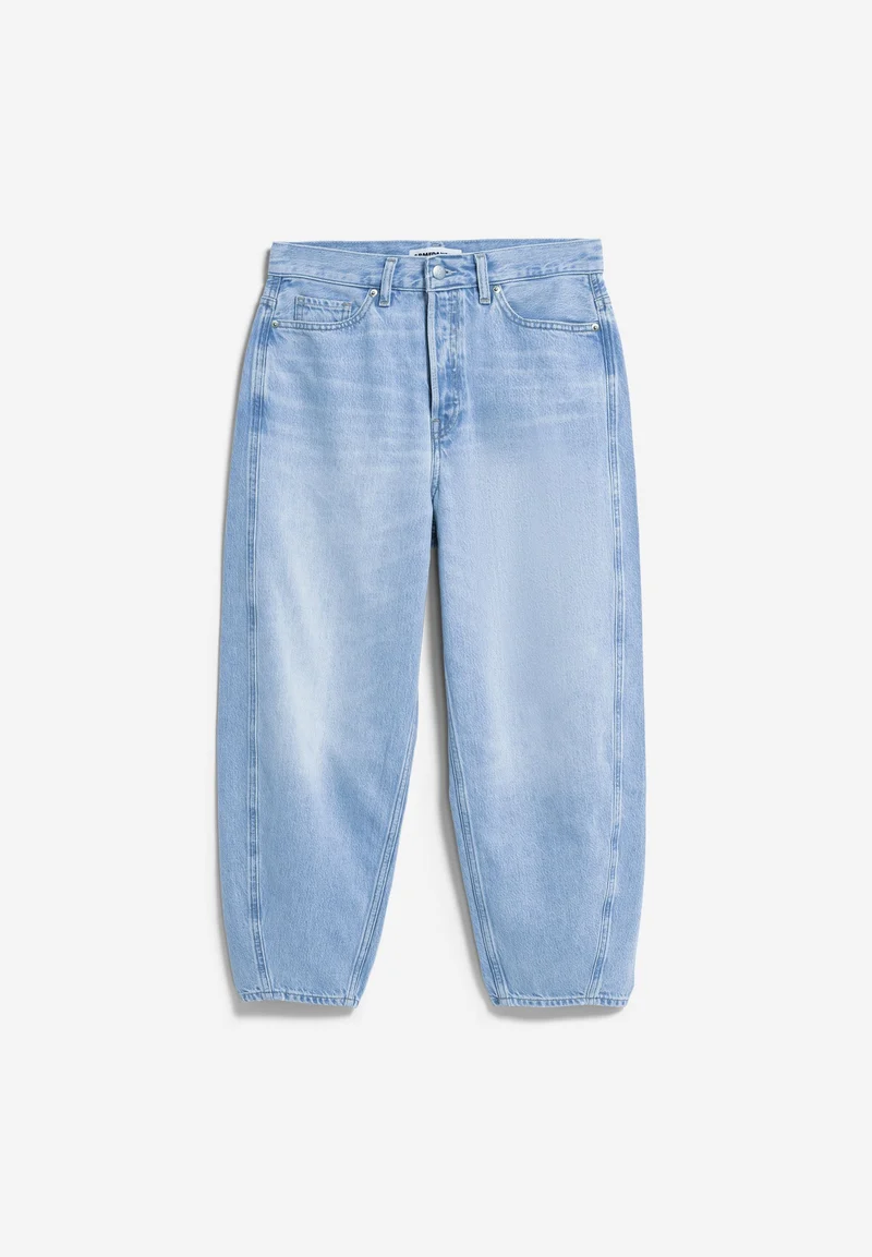 BAARLY HIGH WAIST BARREL JEANS | noise