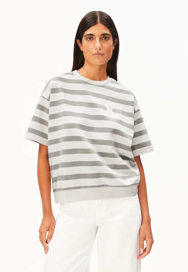BAMIKAA GESTREIFTES SWEATSHIRT