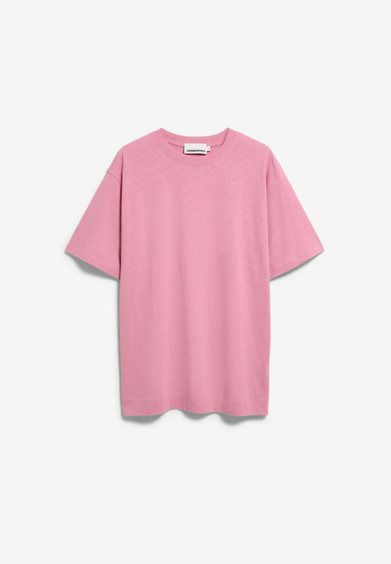 MAARKOS LEINEN-MIX T-SHIRT | washed berry