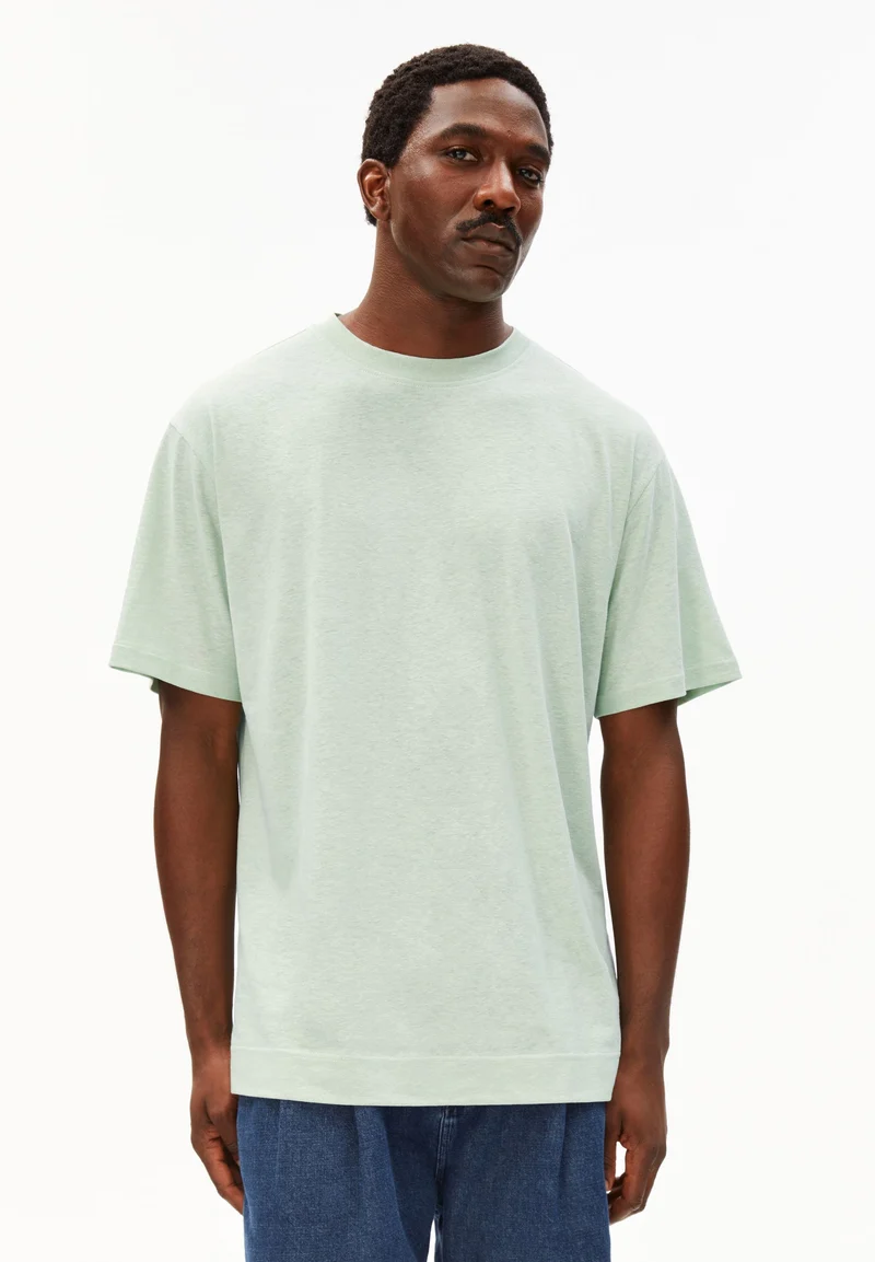 MAARKOS LINEN BLEND T-SHIRT