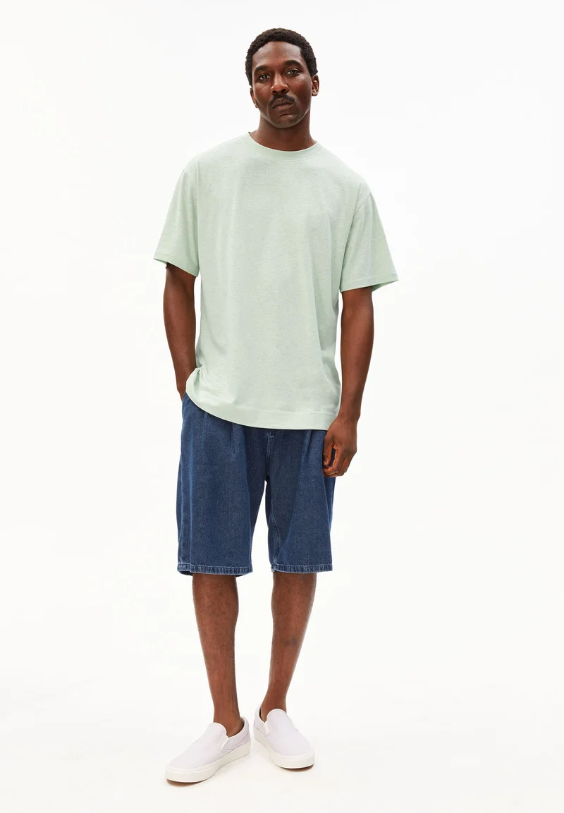 MAARKOS LEINEN-MIX T-SHIRT | foam