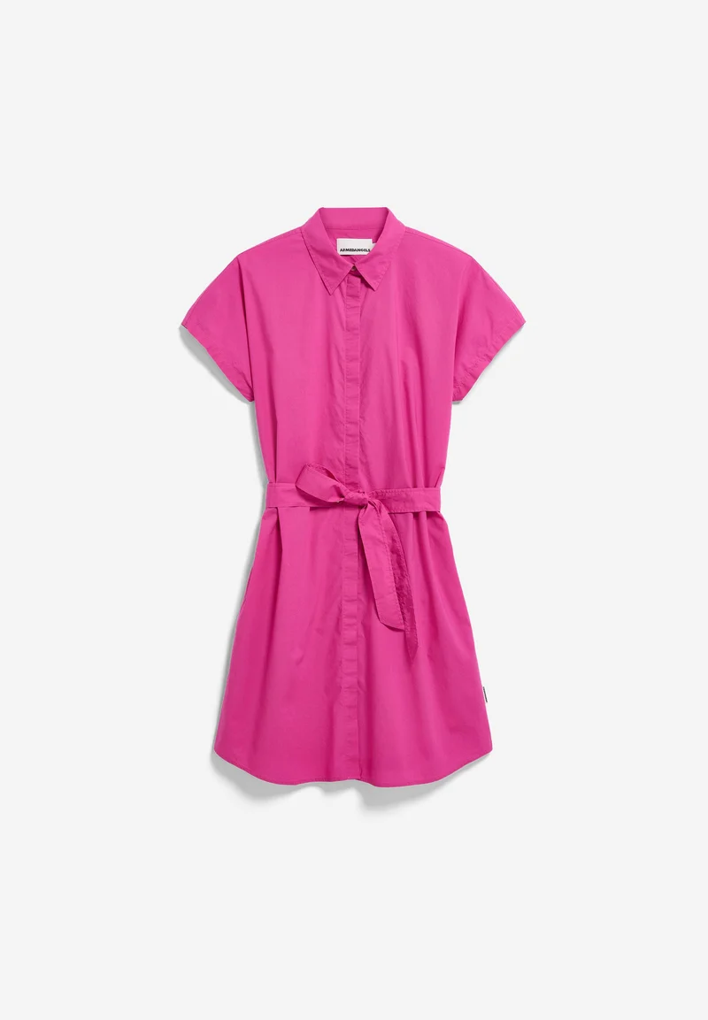 POPLIN LARISAANA MINI-KLEID | very berry