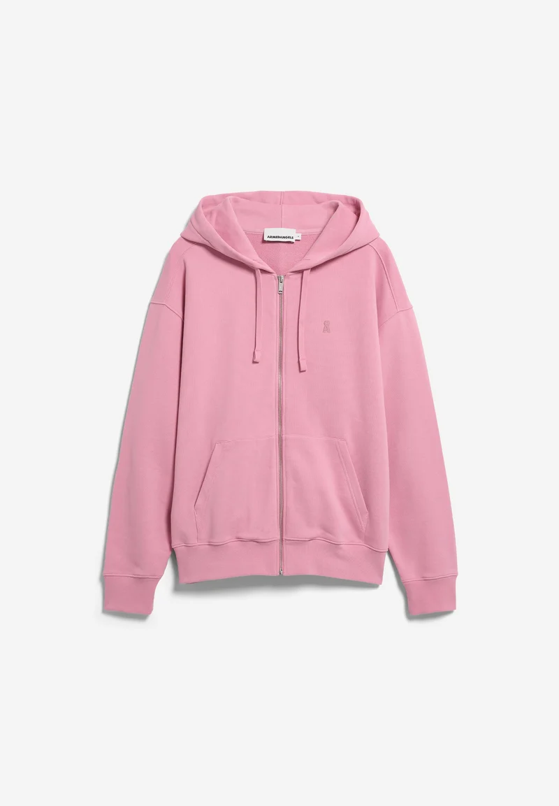 SAROMIAAN LOOP SWEATJACKE | washed berry