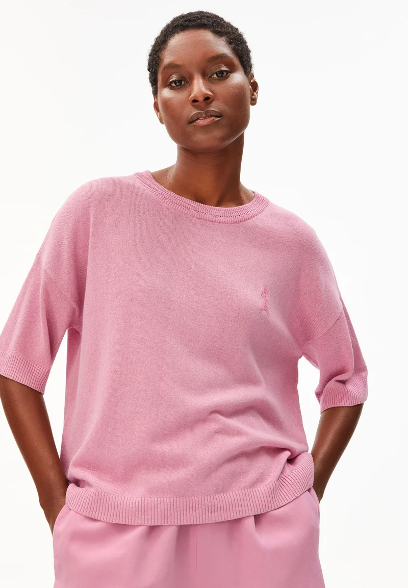 S SL LINEN BLEND KNIT SWEATER