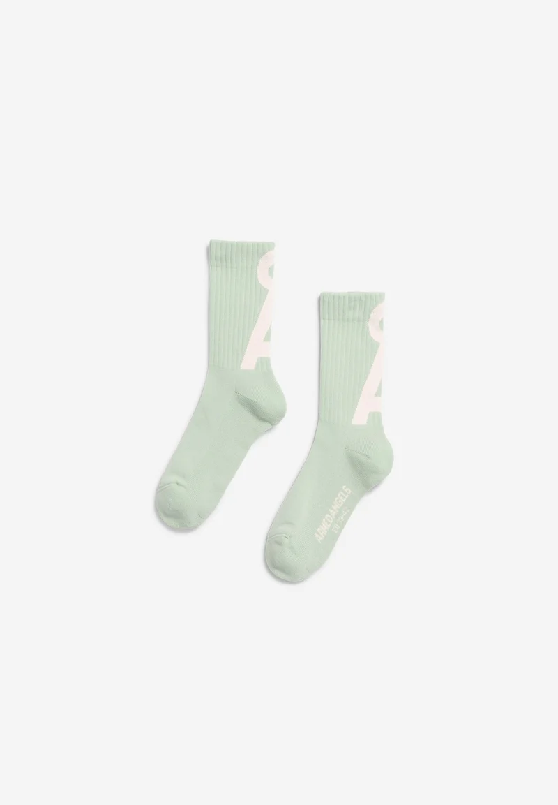 SAAMUS SHORT SOCKEN | foam-oatmilk