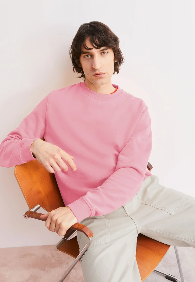 BAARO LOOP SWEATSHIRT | washed berry
