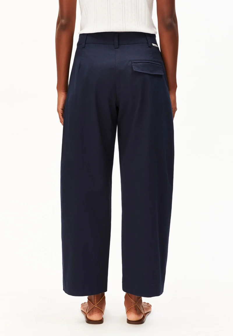BARREL LEG TWILLHOSE | night sky