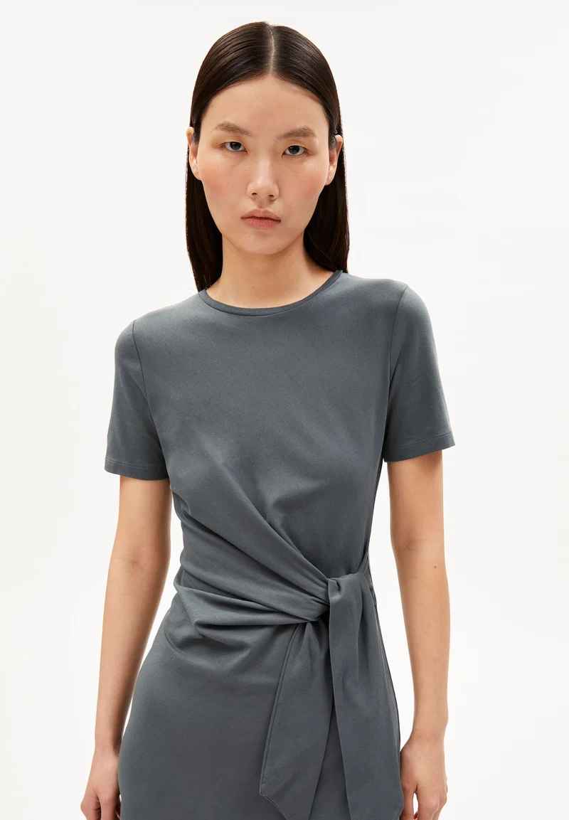 JELTAA JERSEY-KLEID | space steel