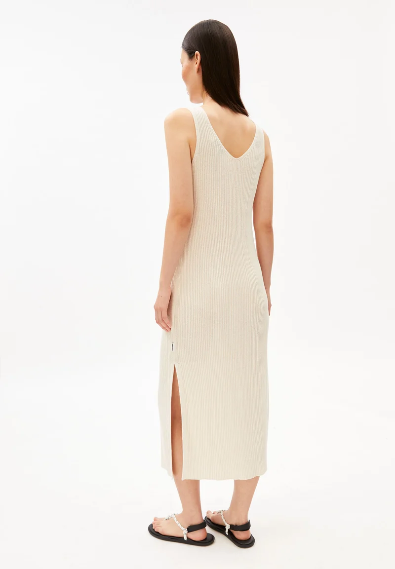 LEINEN-MIX STRICKKLEID | undyed