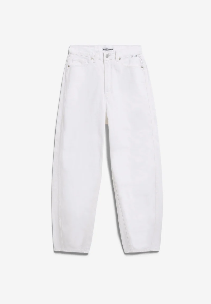 BAARLY BARREL JEANS | white