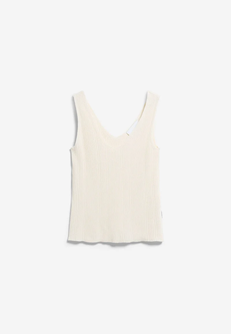 LEINEN-MIX STRICKTOP | undyed