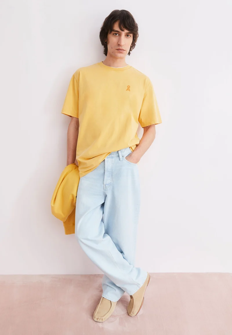 ICONIC Å MAARKOS GD T-SHIRT | sunflower washed