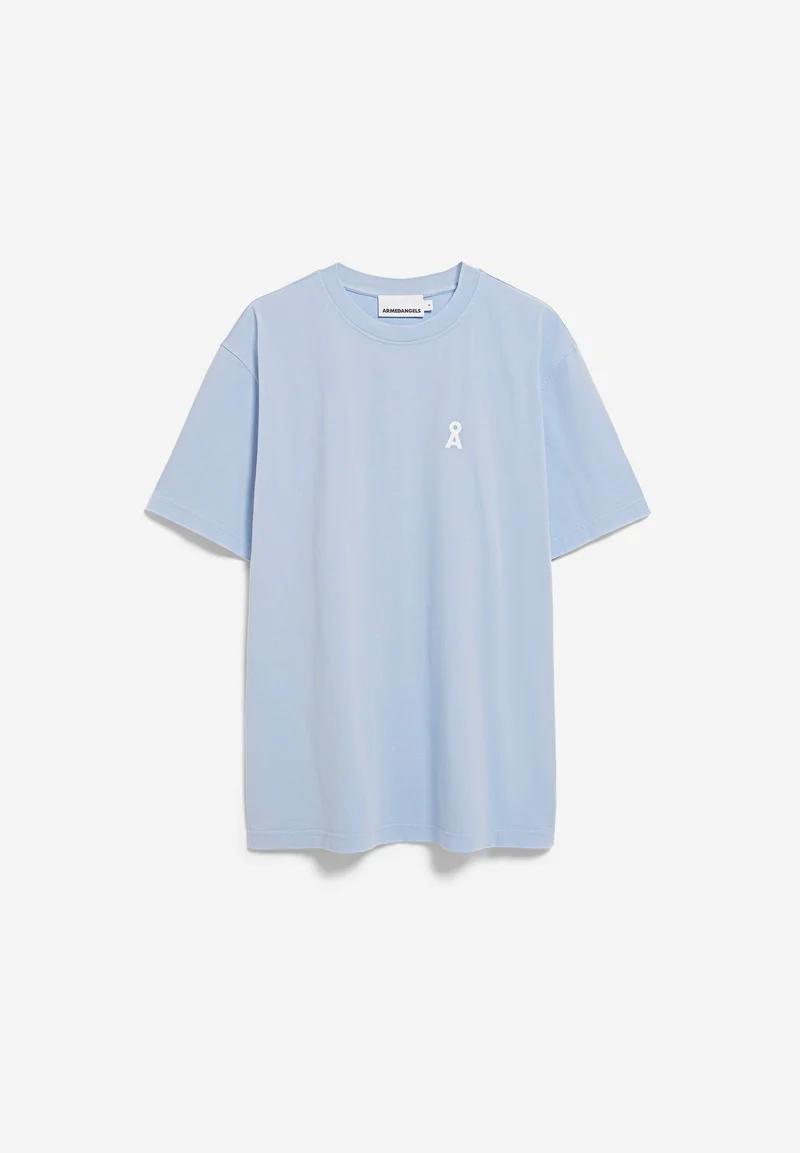 MAARKOS GMT DYE BIKE T-SHIRT | wedgewood washed