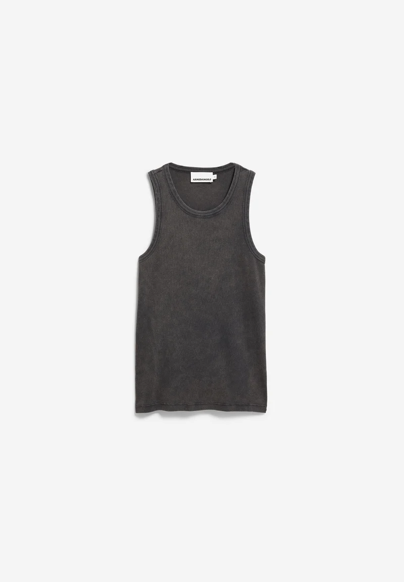 GMT DYE TANKTOP | black washed