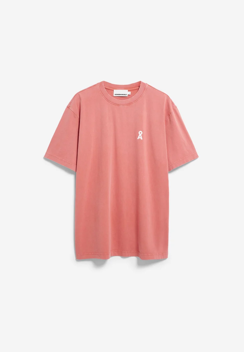 MAARKOS GMT DYE BIKE T-SHIRT | tabasco red washed