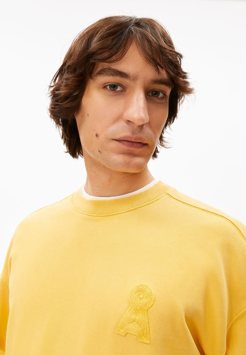 ICONIC Å GMT DYE SWEATSHIRT | sunflower washed