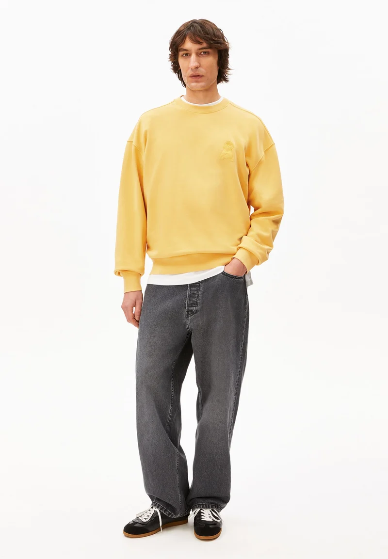 ICONIC Å GMT DYE SWEATSHIRT | sunflower washed