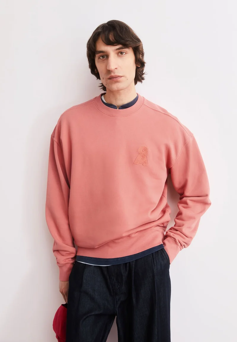 ICONIC Å GMT DYE SWEATSHIRT | tabasco red washed