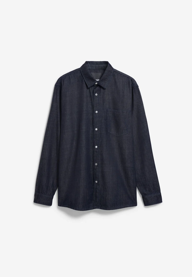 DUNKEL GEWASCHENES JEANSHEMD | rinse