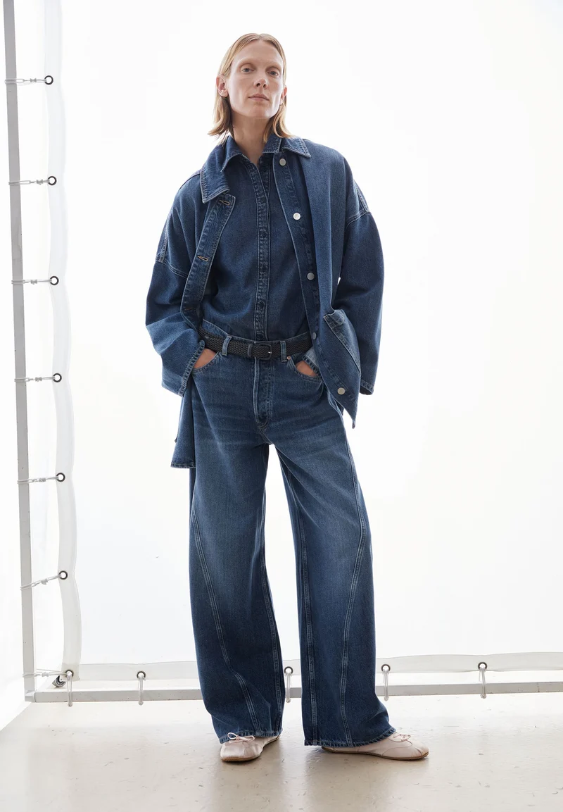 DRAAPY JEANSJACKE | fade
