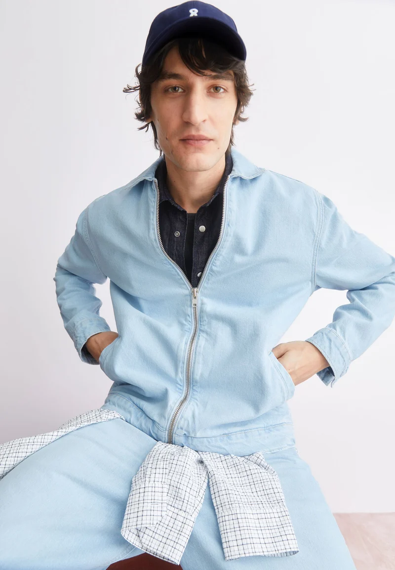 HARRINGTON JEANSJACKE | ice blue
