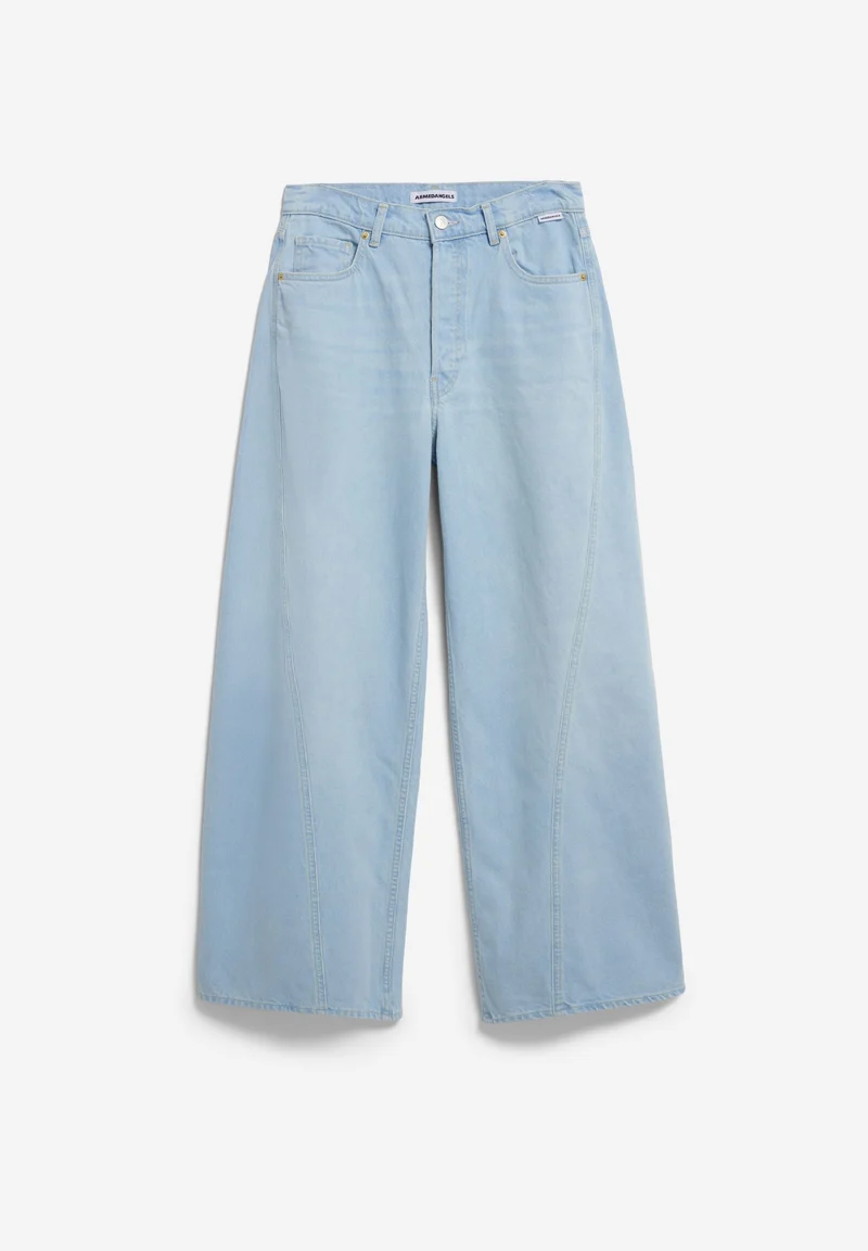 AALTHEA MID WAIST BARREL JEANS | barrea