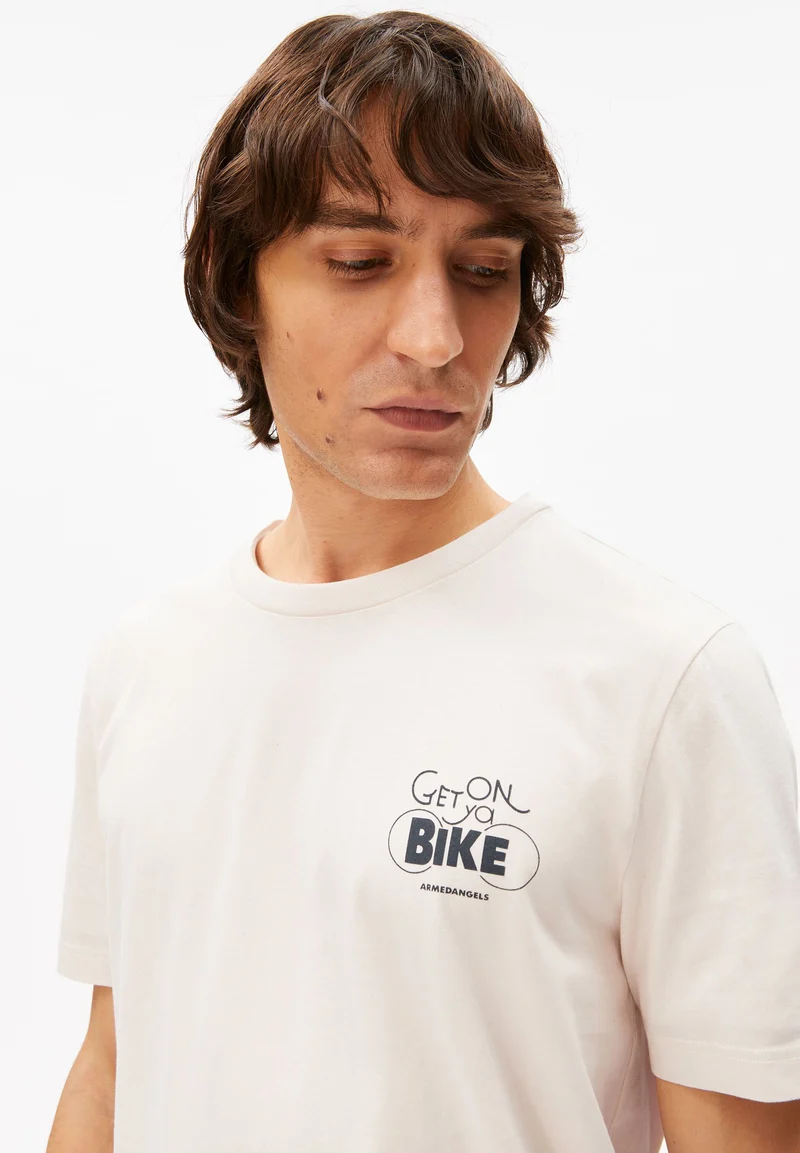 JAAMES BIKE T-SHIRT | pure