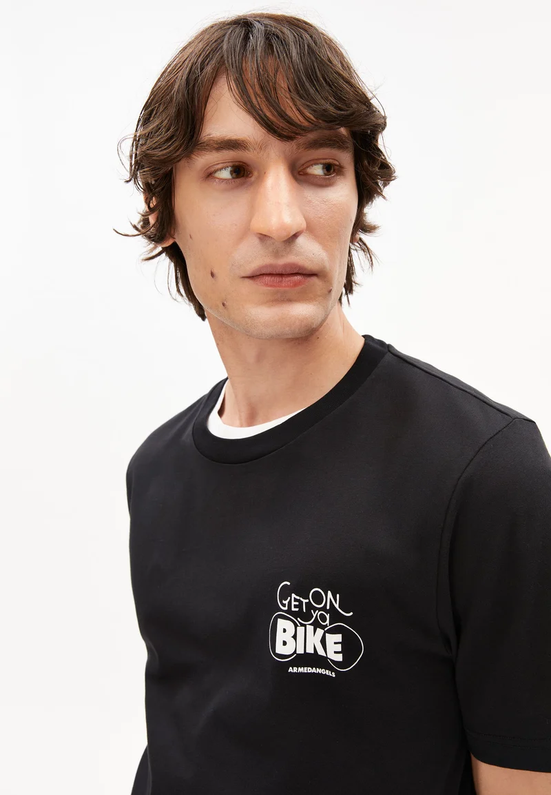 JAAMES BIKE T-SHIRT | black