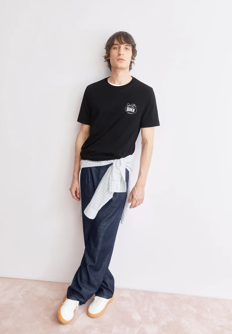 JAAMES BIKE T-SHIRT | black