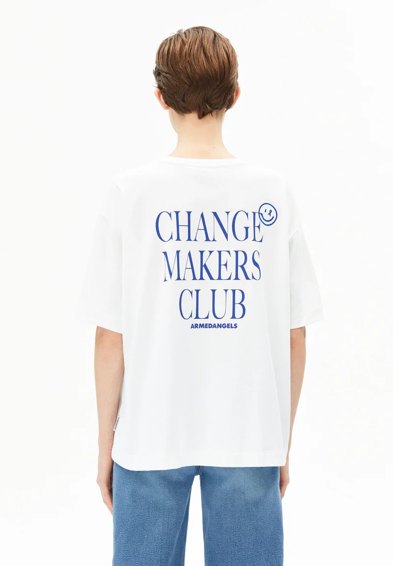 GIANNAA CHAANGE T-SHIRT | white