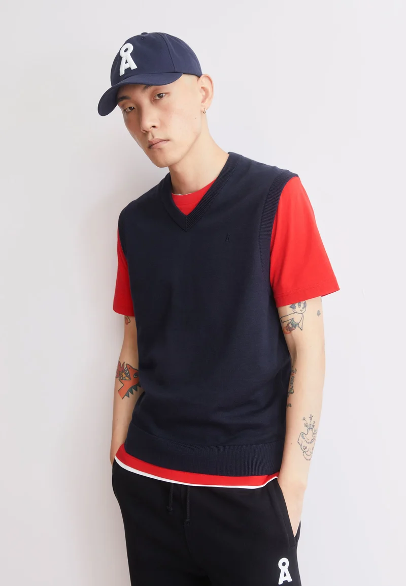 V-NECK PULLUNDER | night sky