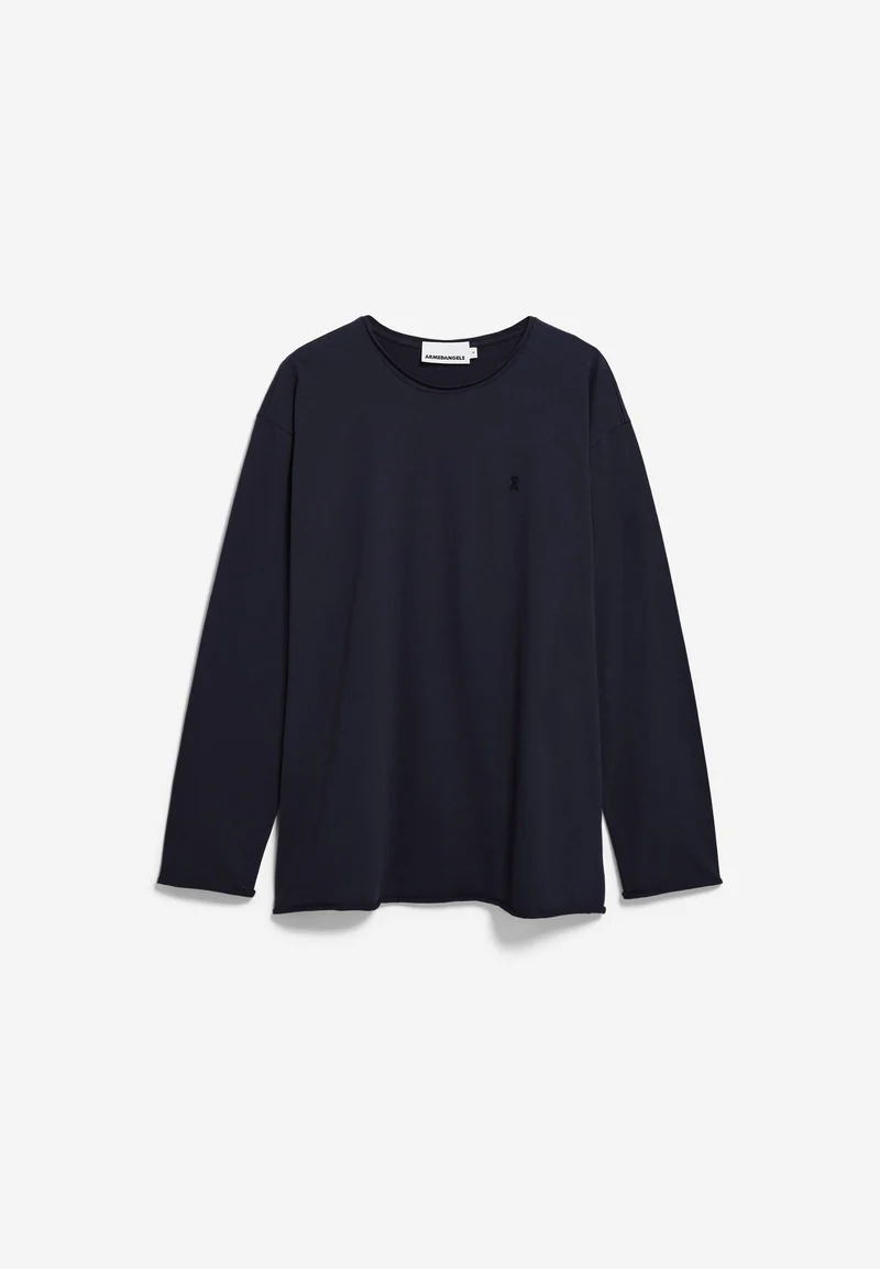 JAAMES BRUSHED LANGARMSHIRT | night sky