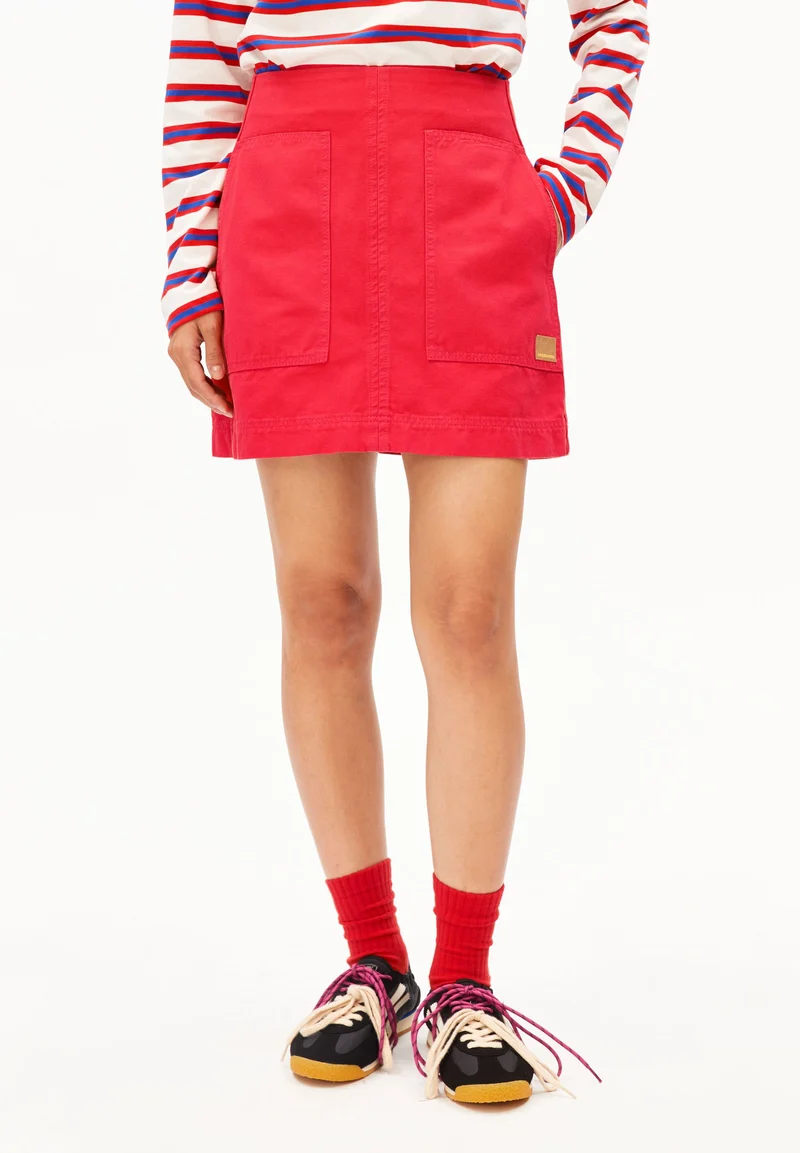 WORKWEAR CANVAS MINI SKIRT