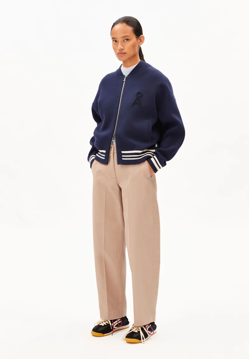 BARREL LEG TWILLHOSE | true camel