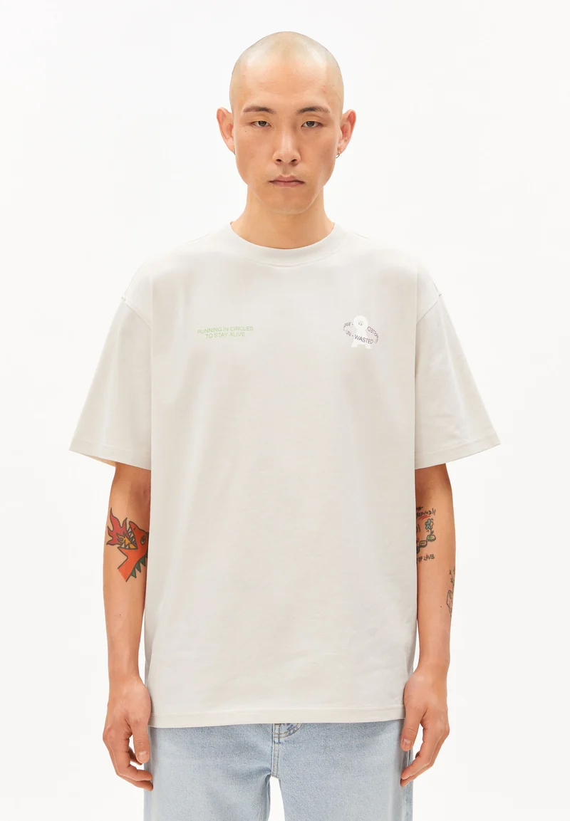 MAARKOS UN-WASTED T-SHIRT | pure