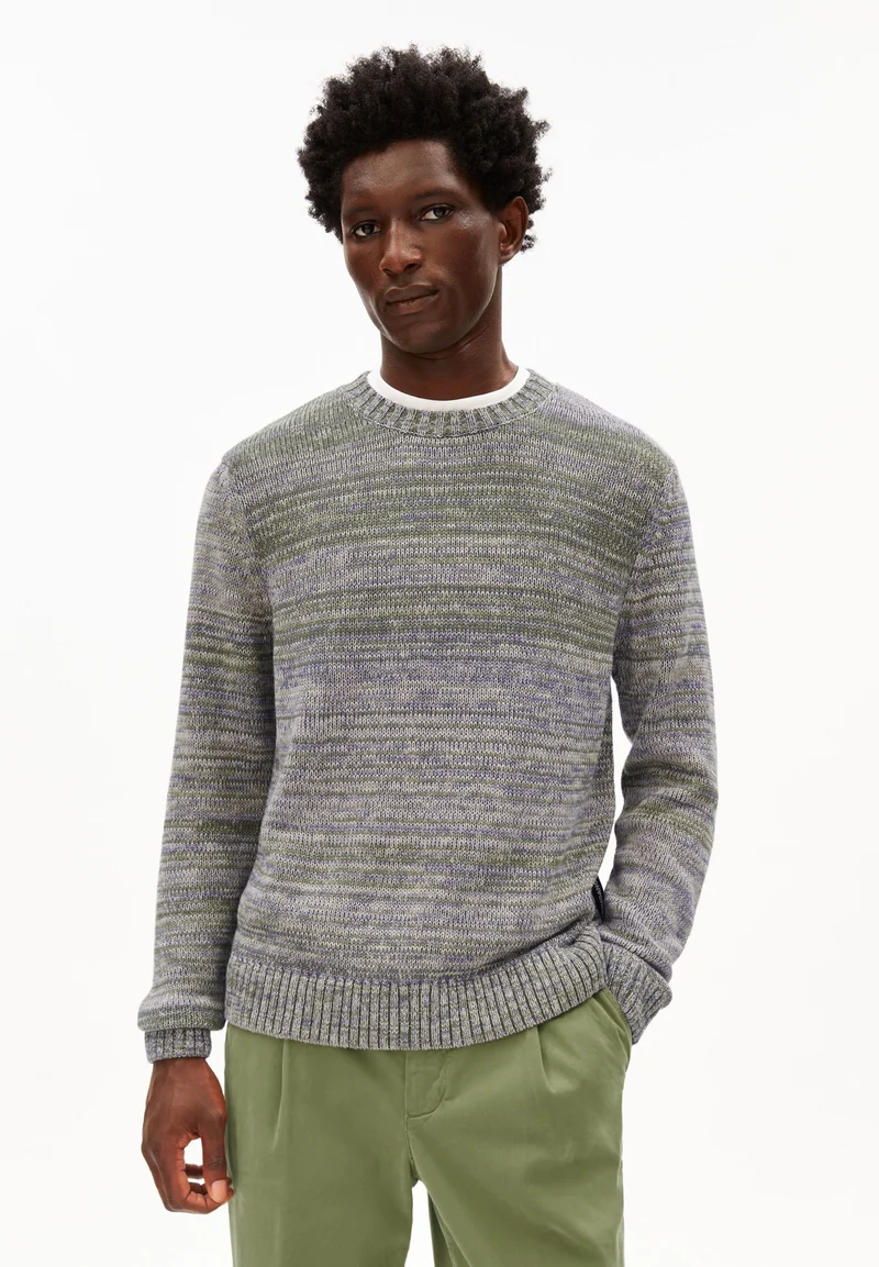 YARNMIX KNIT SWEATER