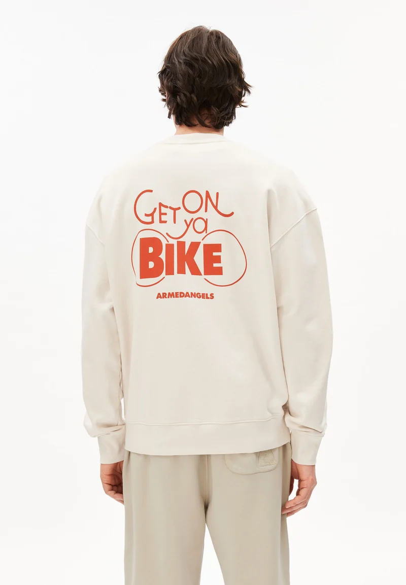 BIKE GMT DYE SWEATSHIRT | pure