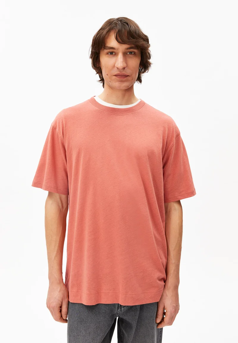 MAARKOS LINEN BLEND T-SHIRT