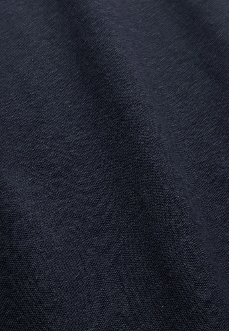 MAARKOS LEINEN-MIX T-SHIRT | black