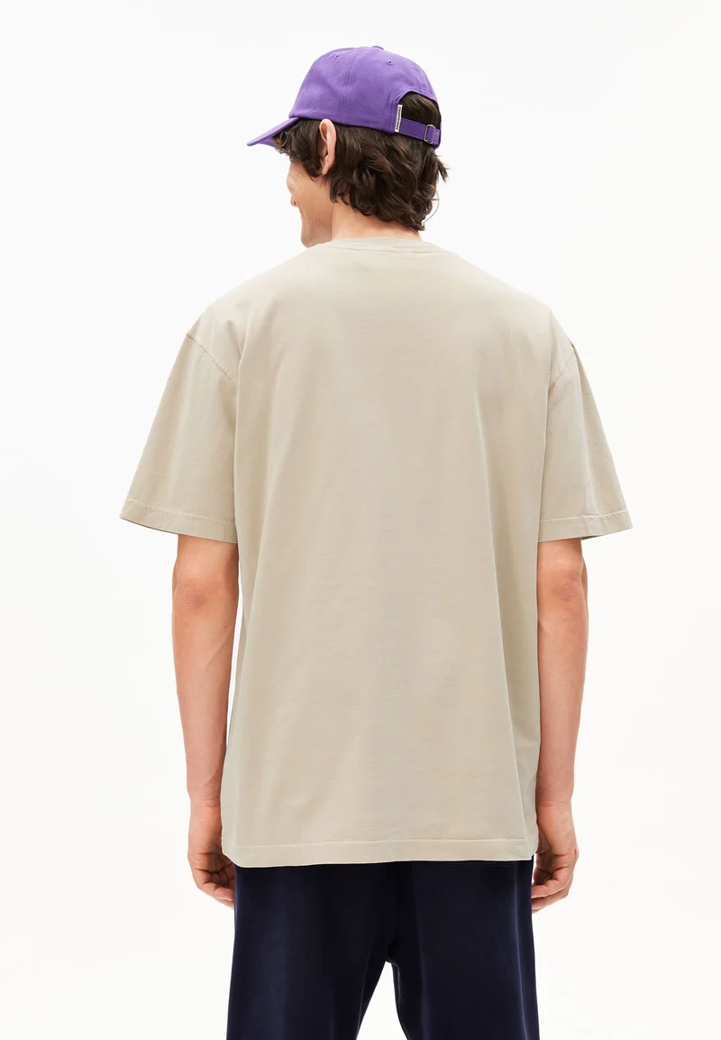 ICONIC Å MAARKOS GD T-SHIRT | sand stone washed