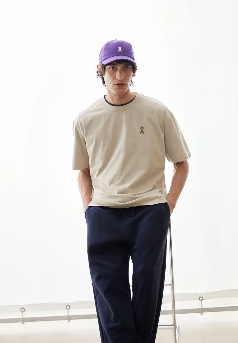 ICONIC Å MAARKOS GD T-SHIRT | sand stone washed