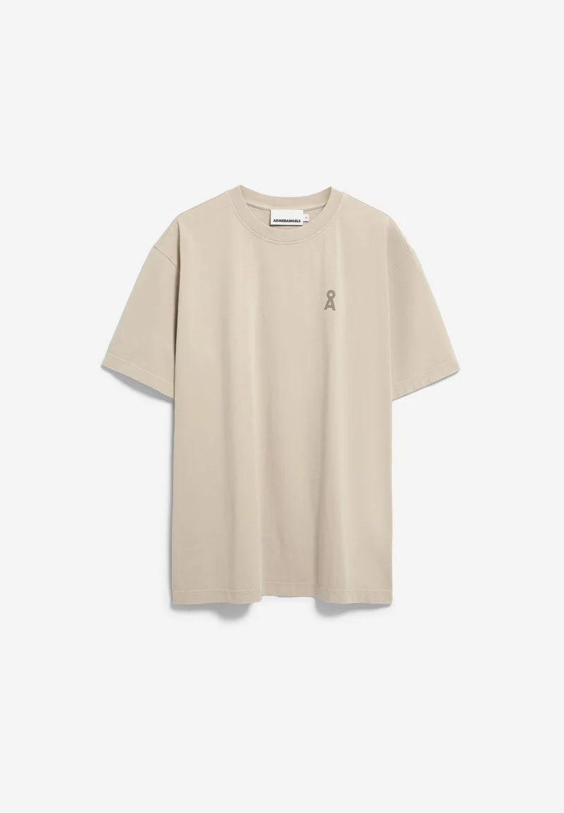 ICONIC Å MAARKOS GD T-SHIRT | sand stone washed