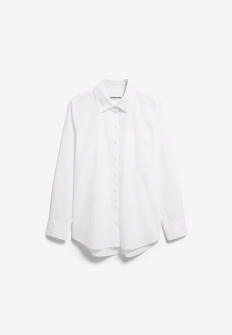 WEITE POPLIN BLUSE | white