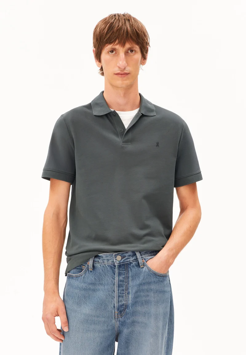 MAARIO POLOSHIRT | space steel