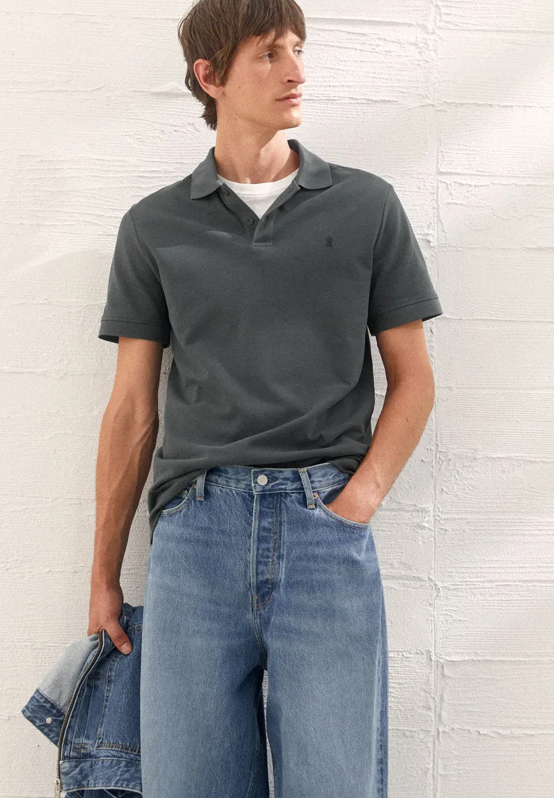 MAARIO POLOSHIRT | space steel