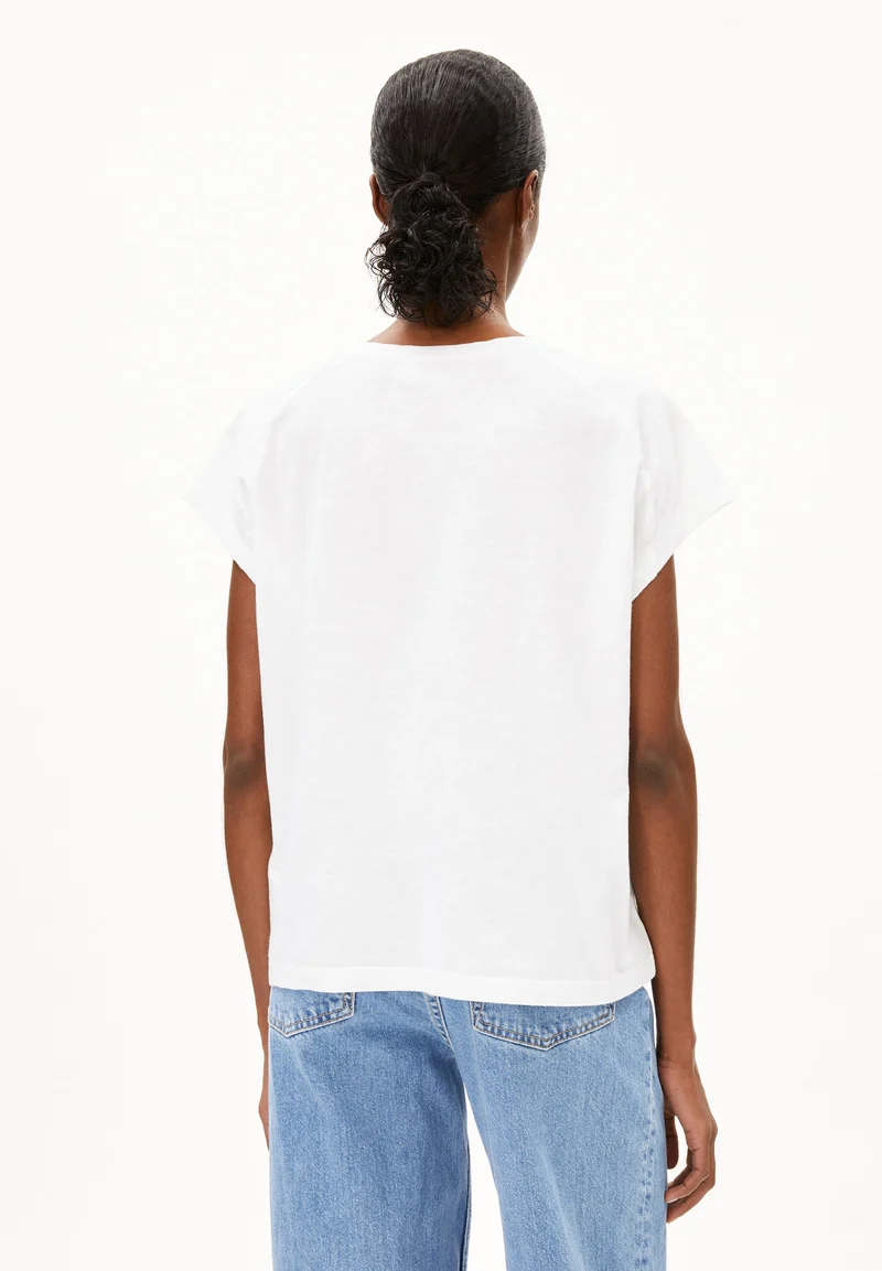 SLUB JERSEY T-SHIRT | white