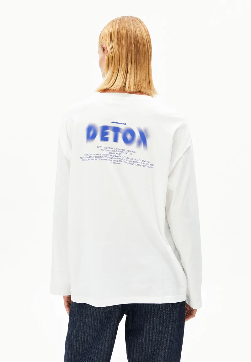 FIETAA DETOX LANGARMSHIRT | white