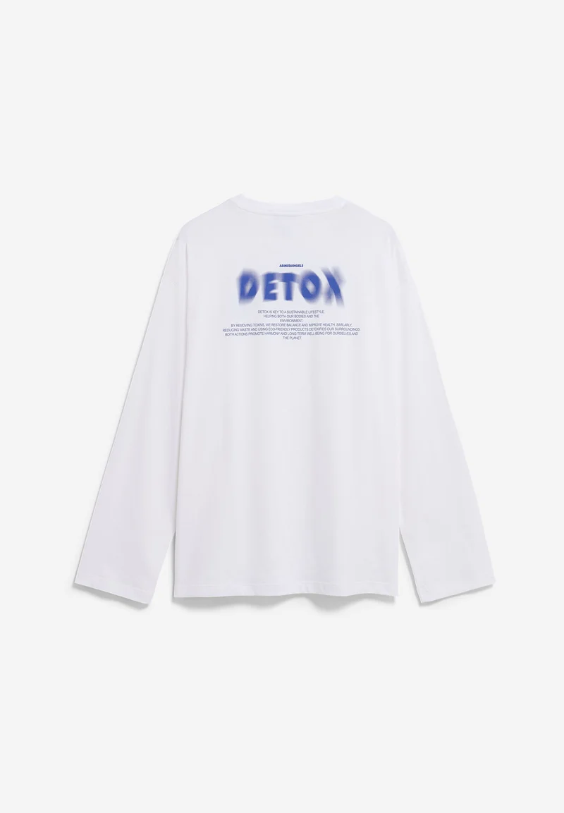 FIETAA DETOX LANGARMSHIRT | white