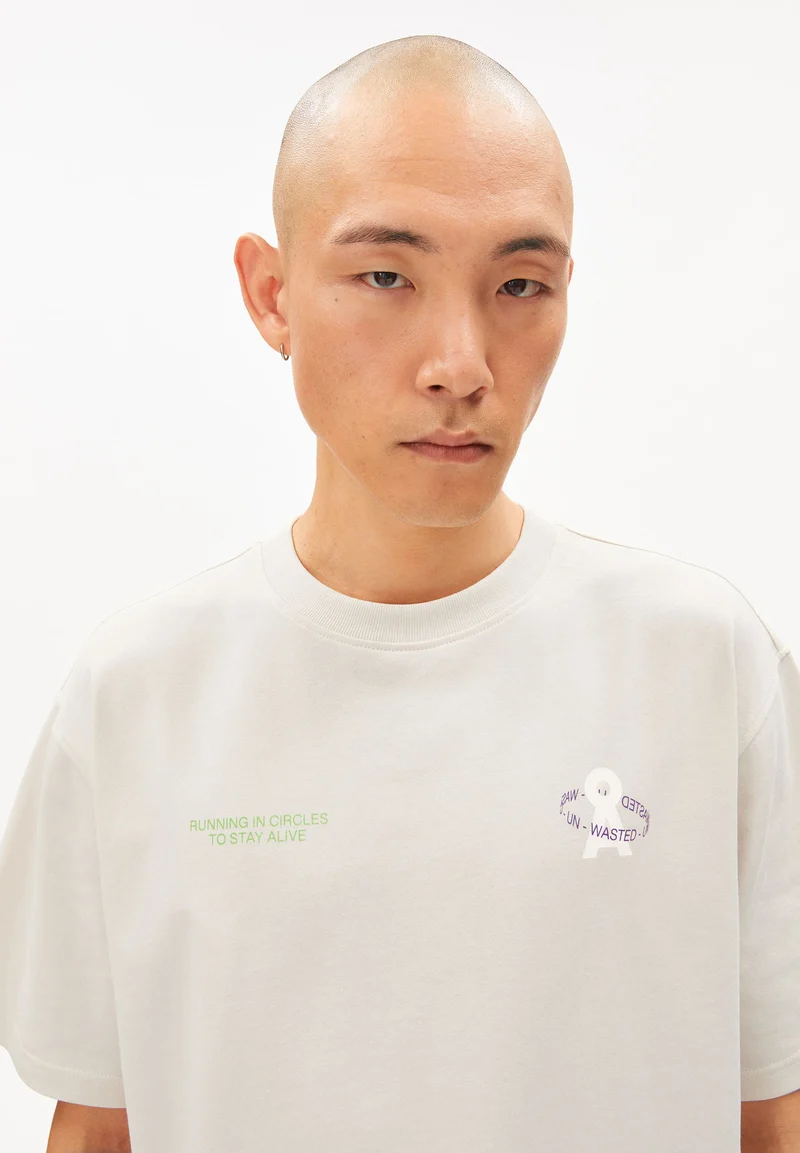 MAARKOS UN-WASTED T-SHIRT | pure