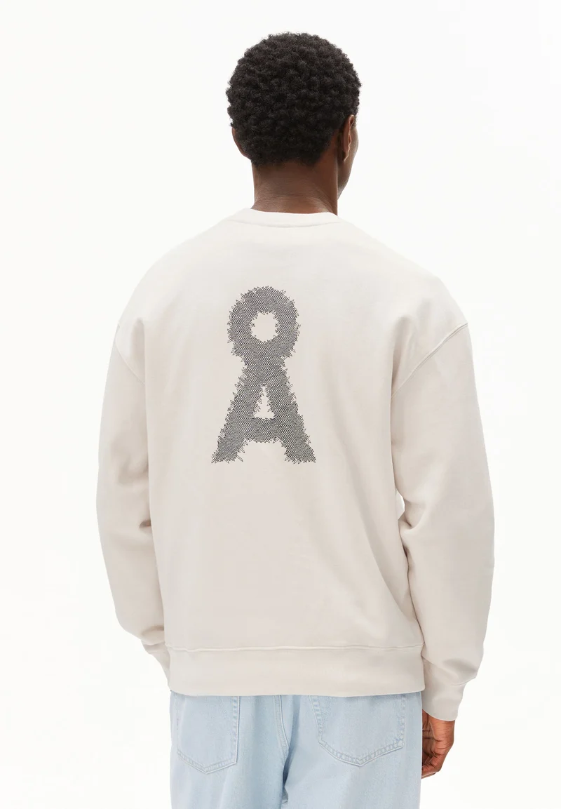 EMAAL Å ZICK ZACK SWEATSHIRT | pure
